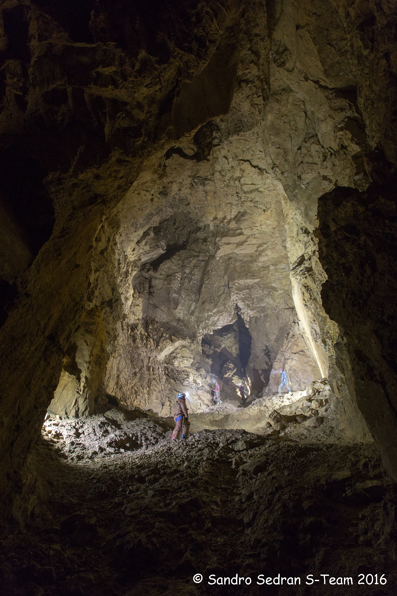 Sala superiore del Camerone della Lavina