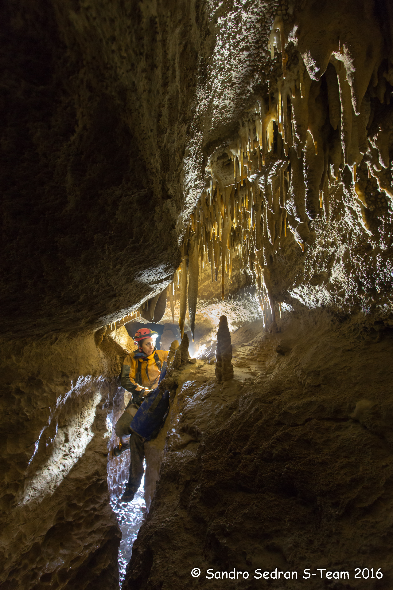 Acqualandia, il meandro concrezionato