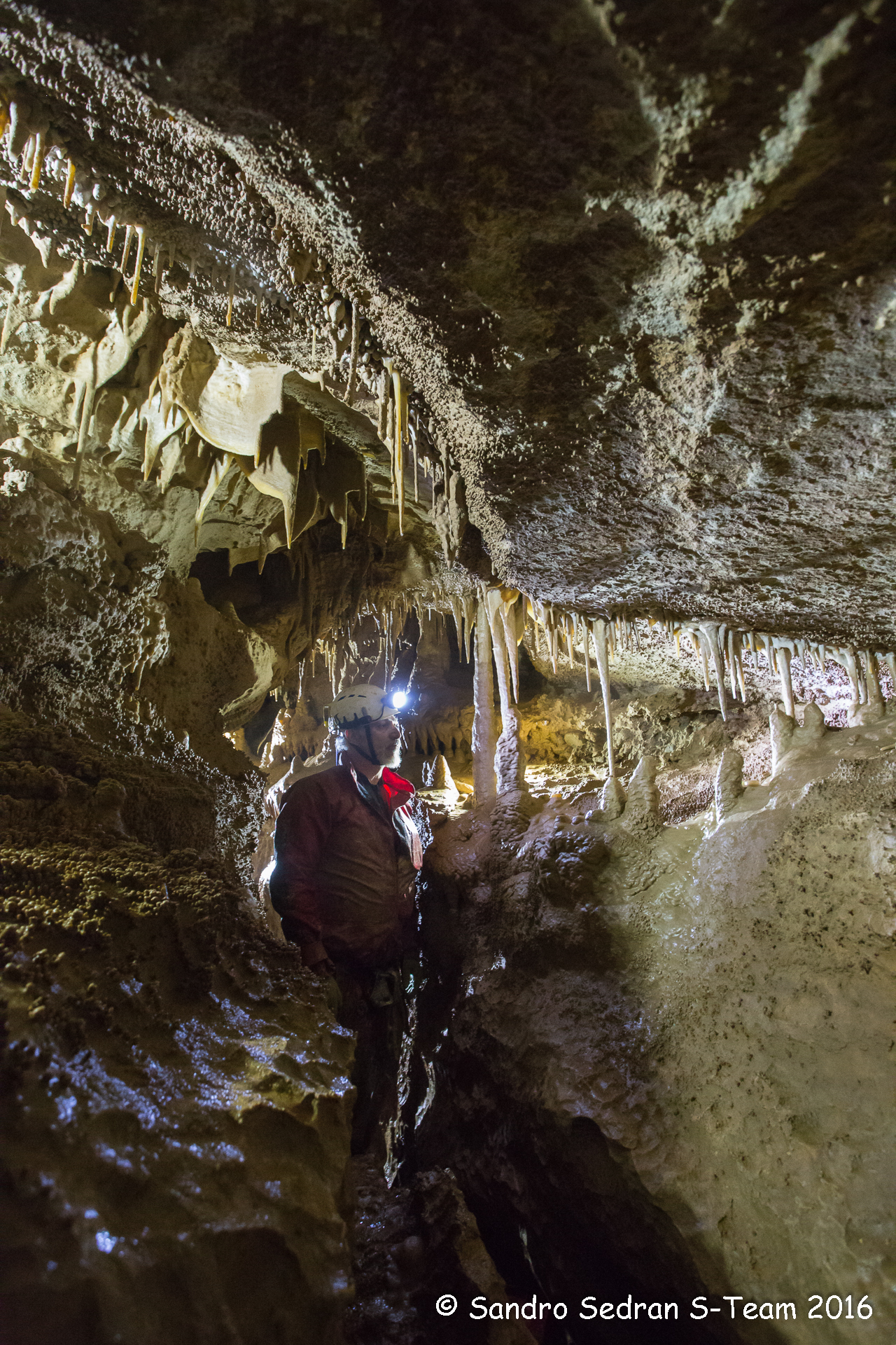 Acqualandia, il meandro concrezionato