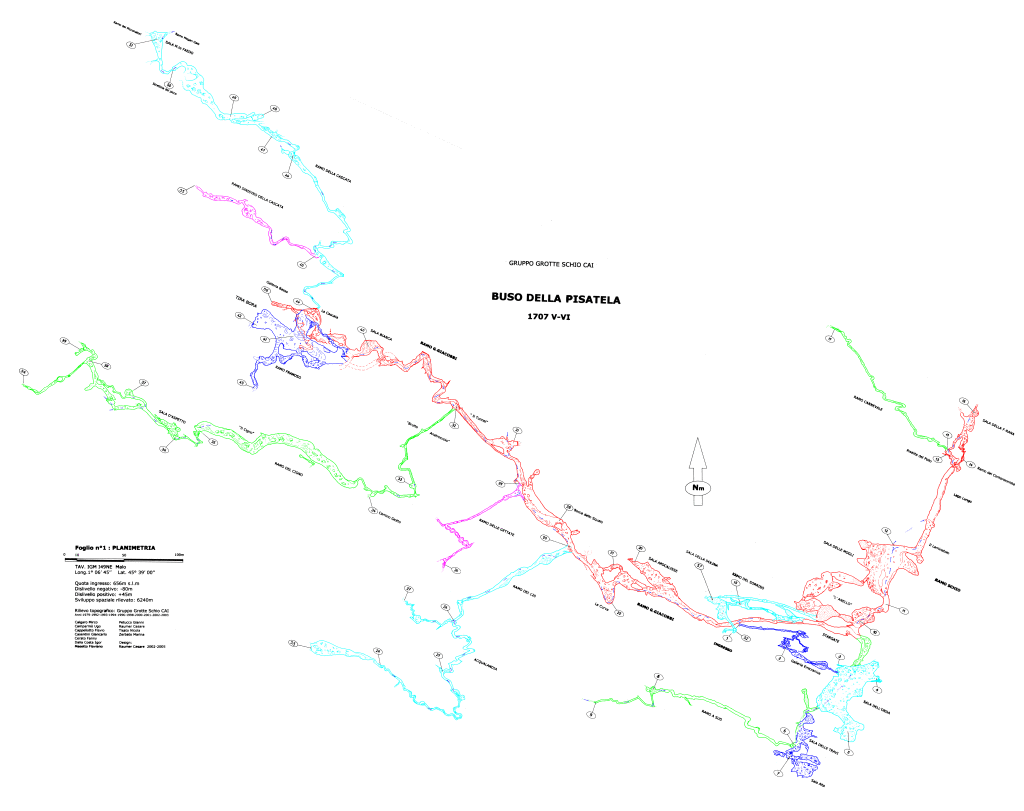 Buso della Pisatela nel 2003