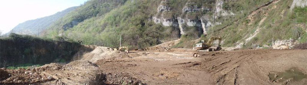 Lavori ex cava 13/04/2007